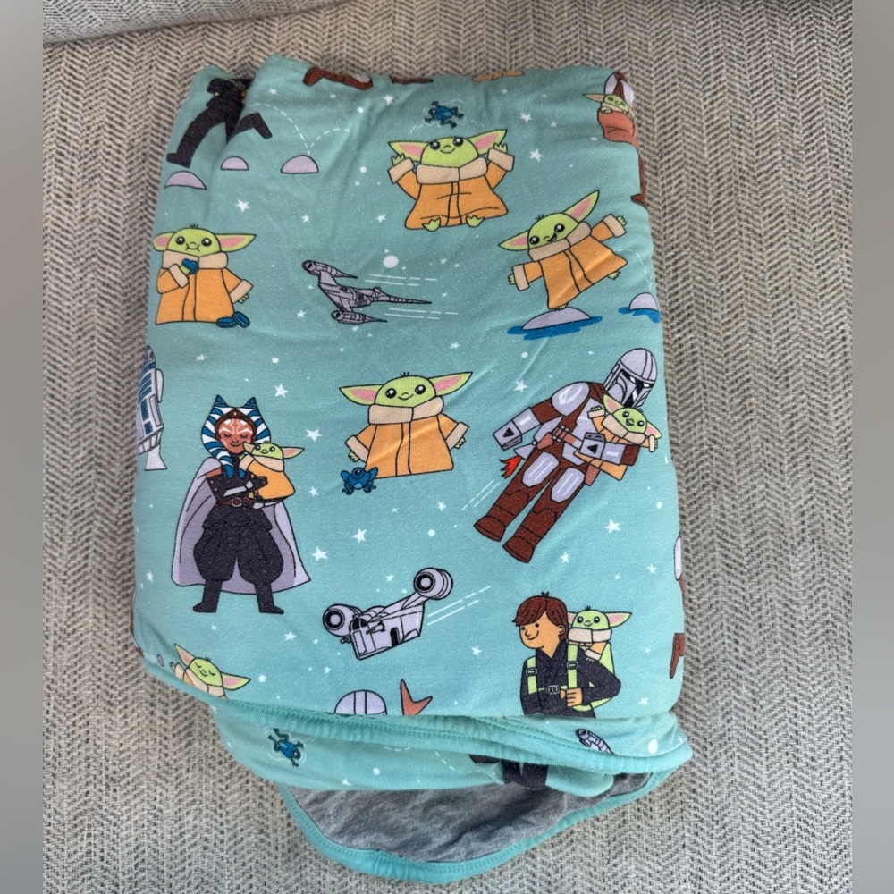 Mandalorian Little Sleepies Star Wars Cloud blanket